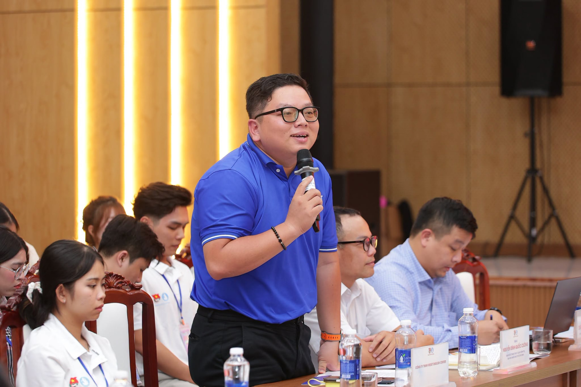Đại diện WESET chia sẻ tại sự kiện